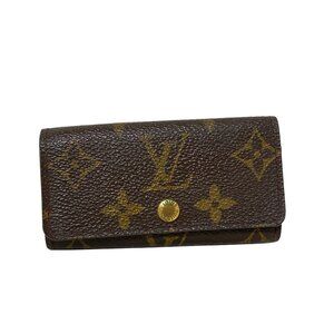 LOUIS VUITTON Multicles 4 Monogram - Key Case Monogram Canvas 135-070825